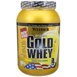 Pulbere proteica zer concentrat Gold banane 908g - WEIDER