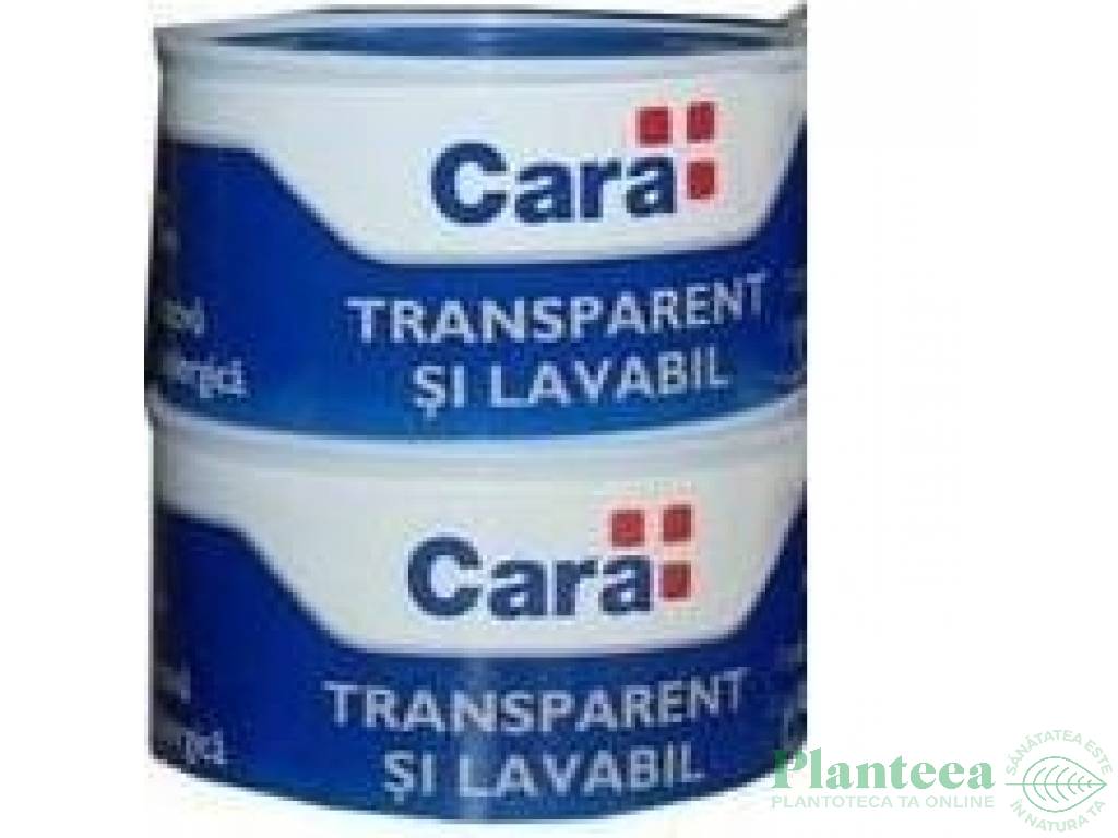 Banda adeziva transparent lavabil rola 5m 1b - CARA