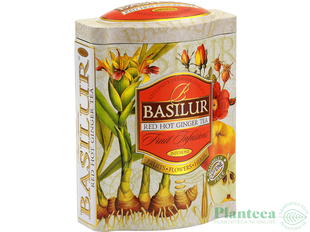 Ceai Fruit Infusions red hot ginger cutie 100g - BASILUR