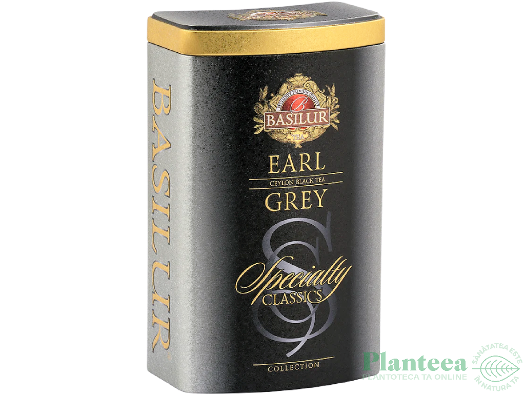 Ceai negru ceylon Specialty Classics earl grey cutie 100g - BASILUR