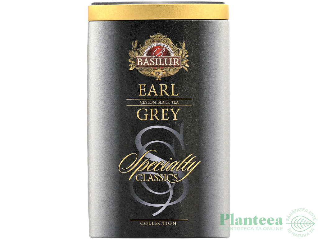 Ceai negru ceylon Specialty Classics earl grey cutie 100g - BASILUR