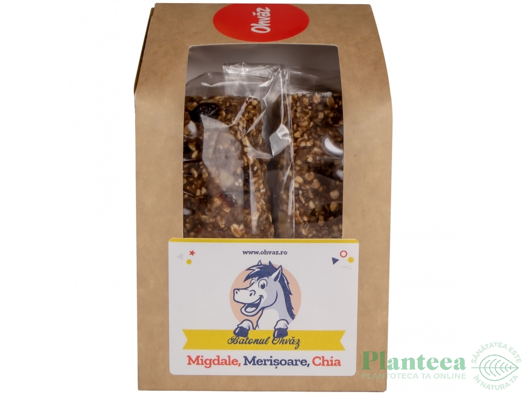 Batoane ovaz migdale merisoare chia 4x60g - OHVAZ