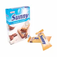 Batoane cereale ciocolata cocos Sunny 8x25g - BRUGGEN