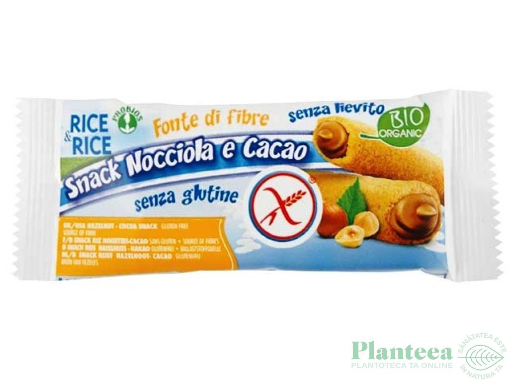 Rulouri crocante orez crema alune cacao eco 25g - PROBIOS