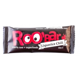 Baton chilli lemn dulce raw bio 30g - ROOBAR