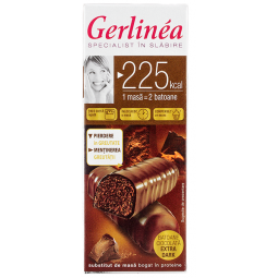 Batoane inlocuire masa ciocolata neagra intensa 2x31g - GERLINEA