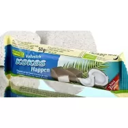 Baton cocos glazura ciocolata lapte eco 50g - RAPUNZEL