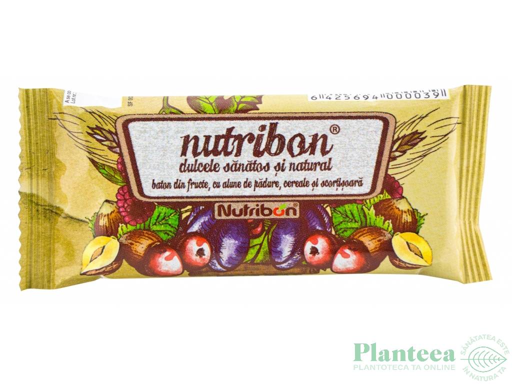 Baton fructe alune 40g - NUTRIBON