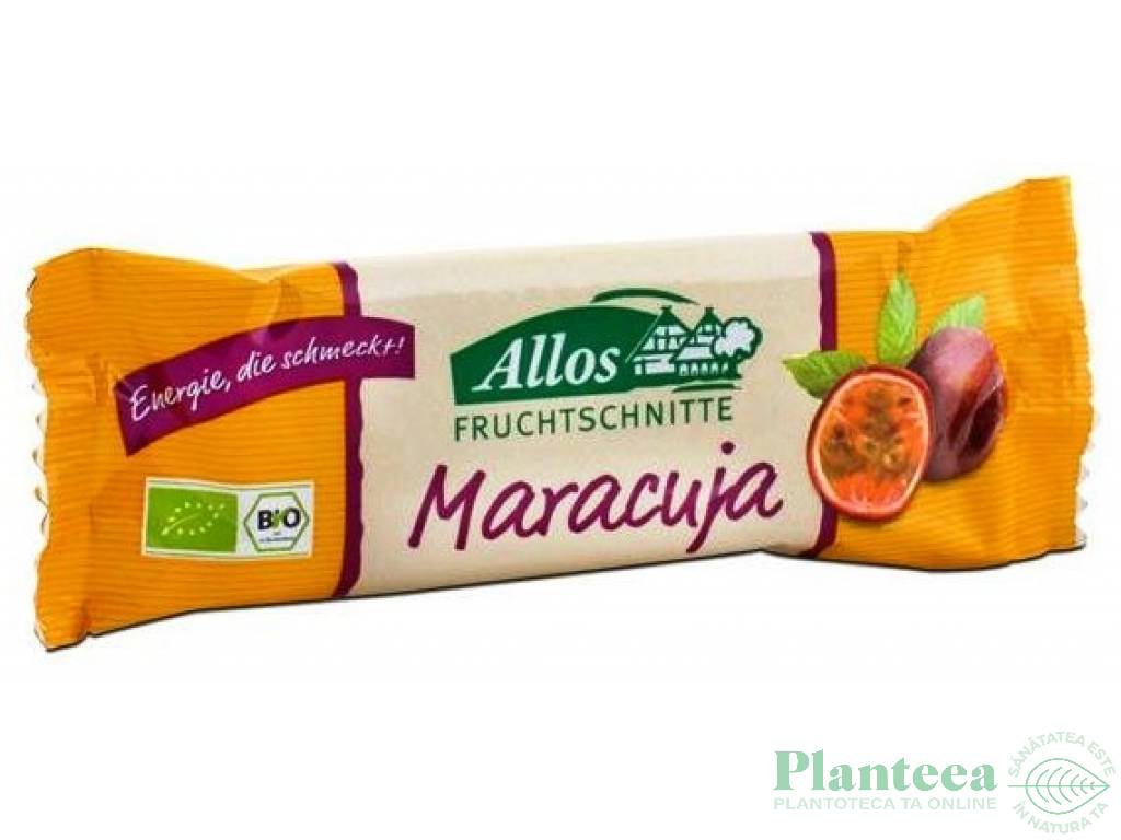 Baton fructe maracuja 40g - ALLOS