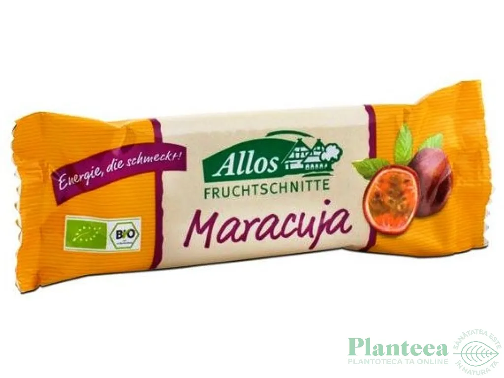 Baton fructe maracuja 40g - ALLOS