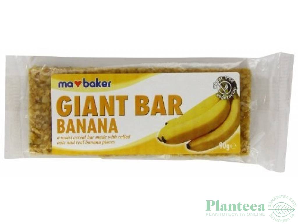 Baton cereale ovaz banane 90g - MA BAKER