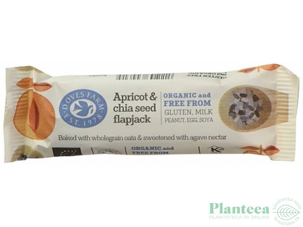 Baton ovaz caise chia eco 35g - DOVES FARM