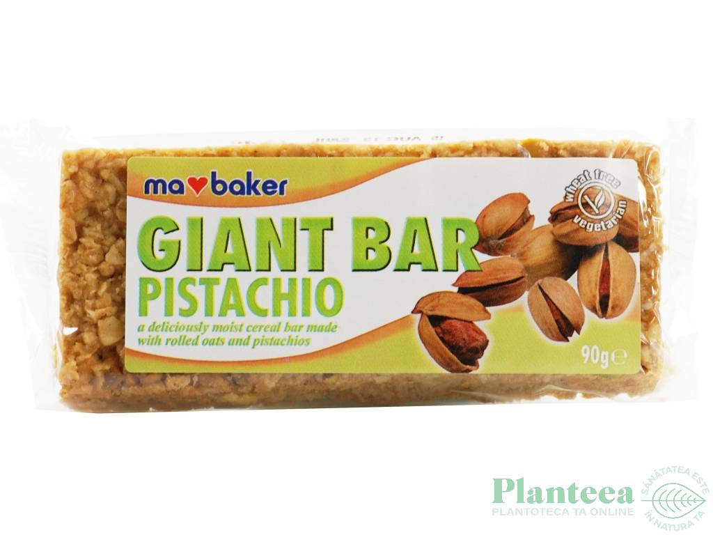 Baton cereale ovaz fistic 90g - MA BAKER