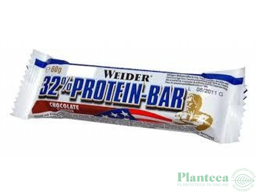 Baton proteic 32% ProteinBar ciocolata 60g - WEIDER