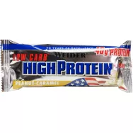 Baton proteic 40% HighProtein arahide caramel 100g - WEIDER