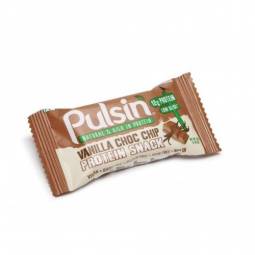 Baton proteic vanilie chipsuri ciocolata 50g - PULSIN