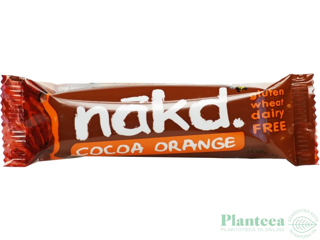 Baton raw cocoa orange 35g - NAKD