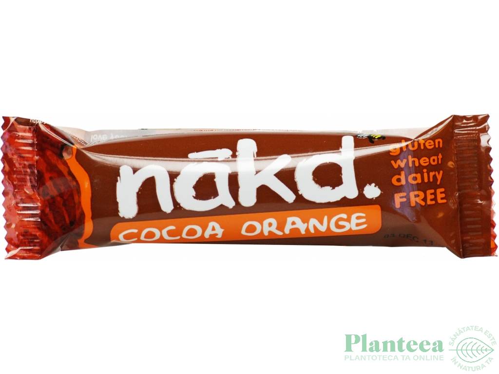 Baton raw cocoa orange 35g - NAKD