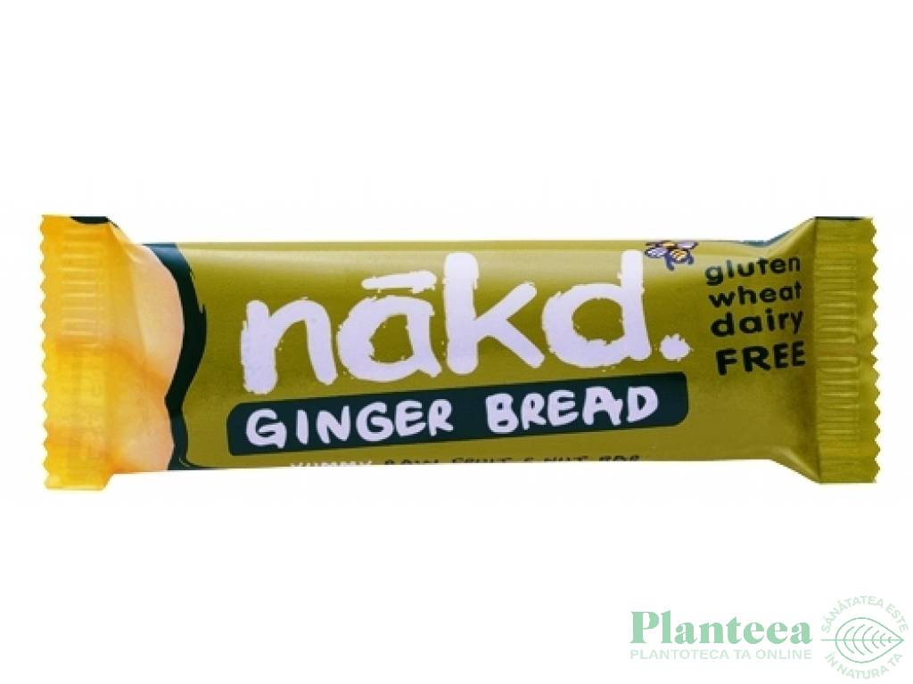 Baton raw ginger bread 35g - NAKD