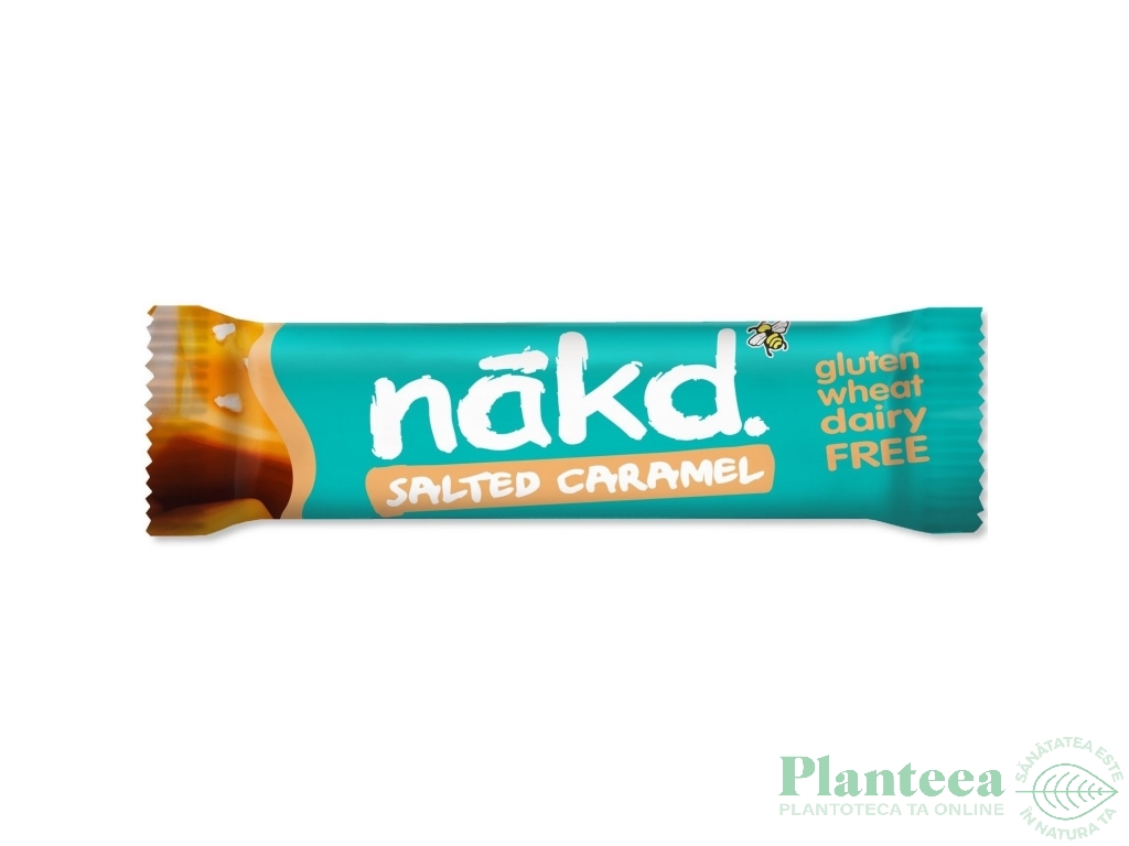 Baton salted caramel raw fara gluten 35g - NAKD