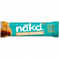 Baton salted caramel raw fara gluten 35g - NAKD