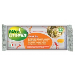 Baton energizant susan portocale guarana Fit&Go eco 30g - PROBIOS