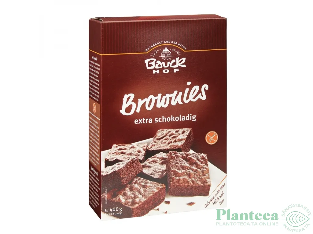 Premix negrese ciocolata fara gluten eco 400g - BAUCK HOF
