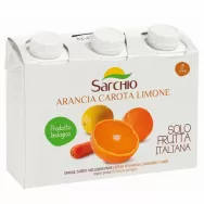 Suc portocale morcov lamaie eco 3x200ml - SARCHIO