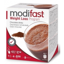 Bautura instant Weight Loss ciocolata 8x55g - MODIFAST