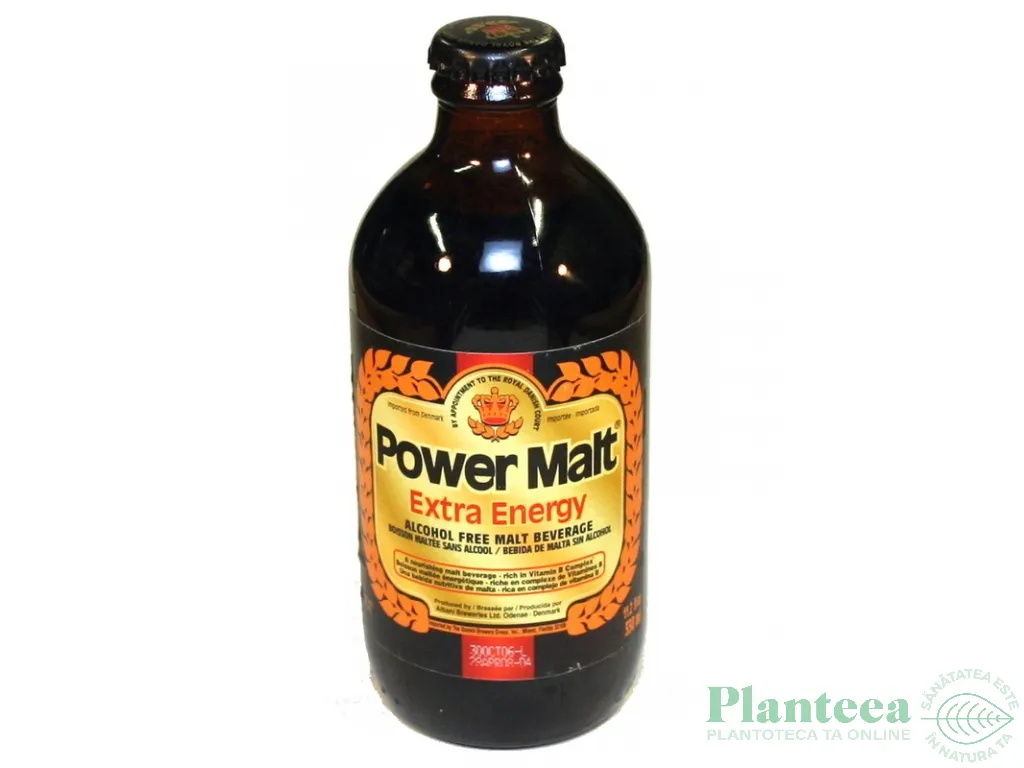 Bere orz fara alcool Extra Energy 330ml - POWERMALT
