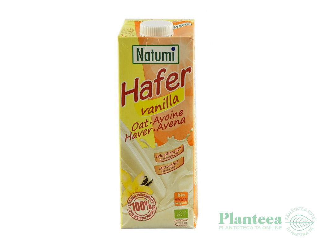 Lapte ovaz vanilie eco 1L - NATUMI