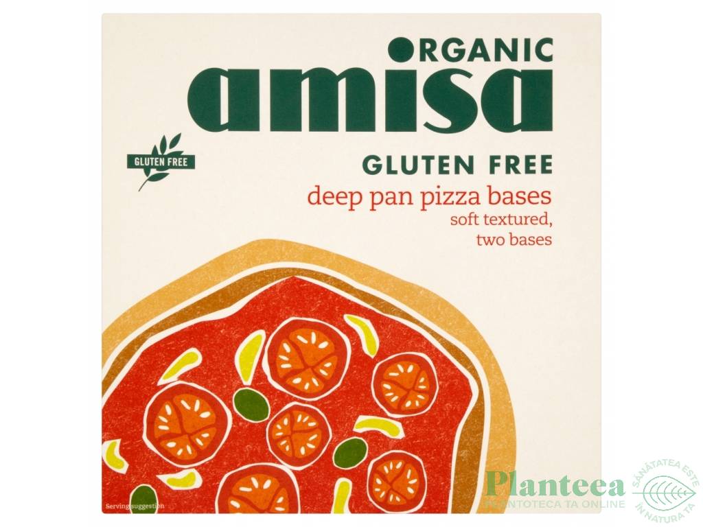 Blat pizza fara gluten 2x130g - AMISA