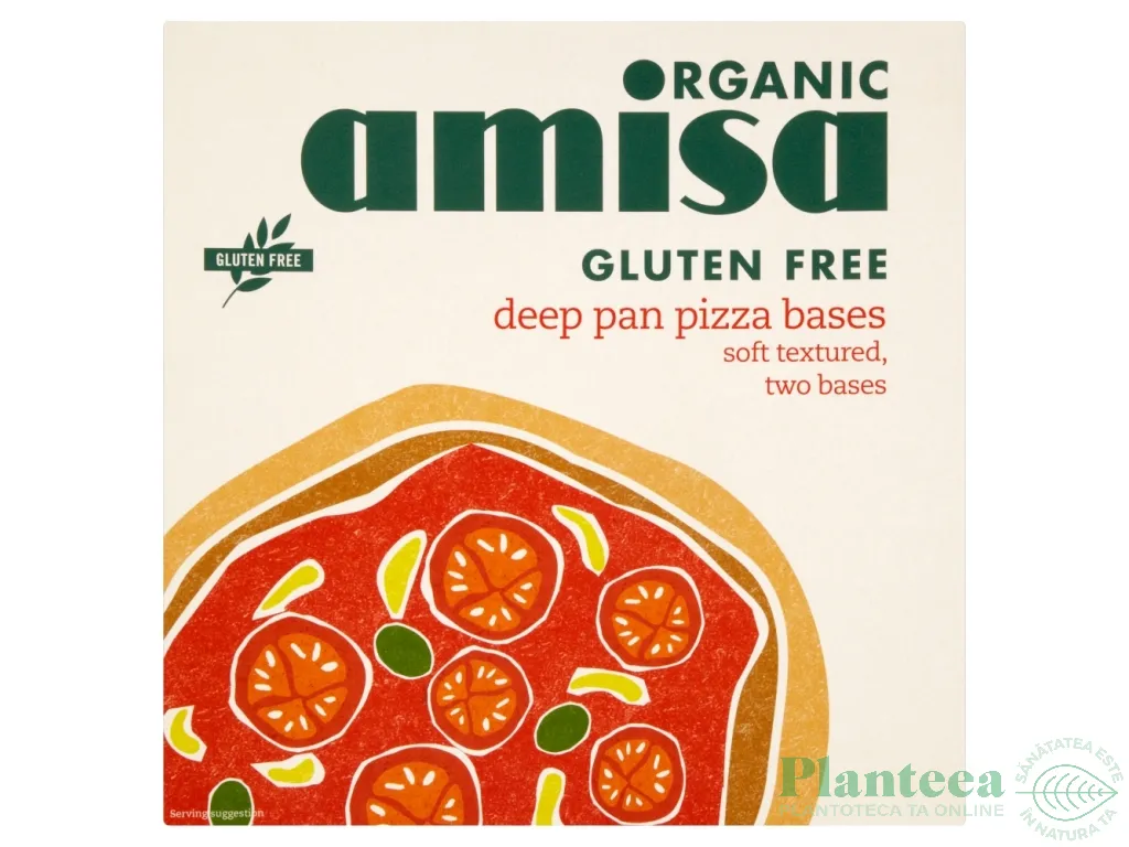 Blat pizza fara gluten 2x130g - AMISA
