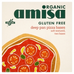 Blat pizza fara gluten 2x130g - AMISA