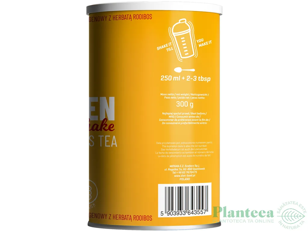 Shake instant Beauty Collagen colagen rooibos 300g - DIET FOOD