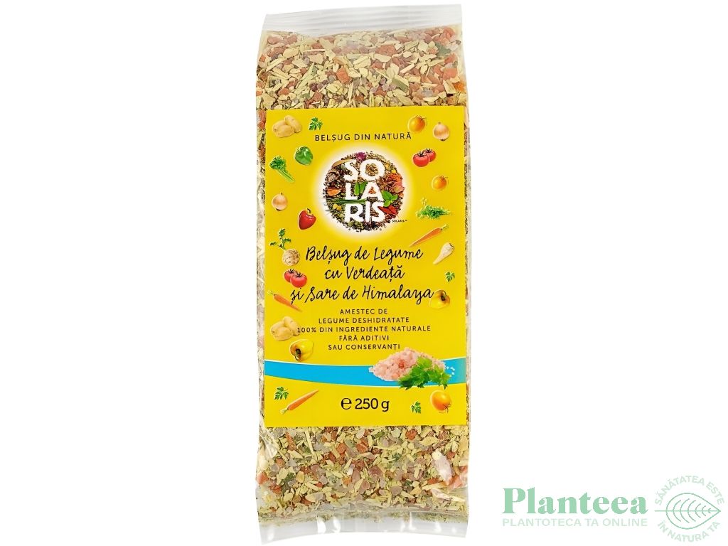 Belsug legume verdeata cu sare Himalaya 250g - SOLARIS