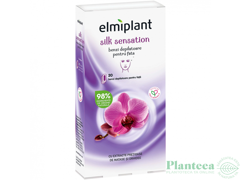 Benzi depilatoare fata SilkSensation 20b - ELMIPLANT