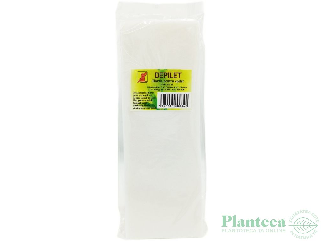 Benzi hartie epilat 20cm 25b - DEPILET