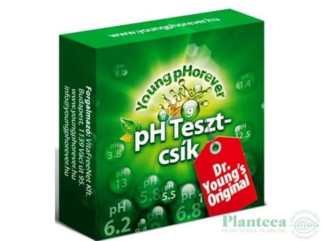 Benzi testare PH 5m - YOUNG PHOREVER