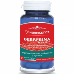 Berberina bio activa 30cps - HERBAGETICA