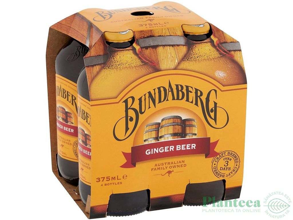 Bere ghimbir fara alcool bax 4x375ml - BUNDABERG