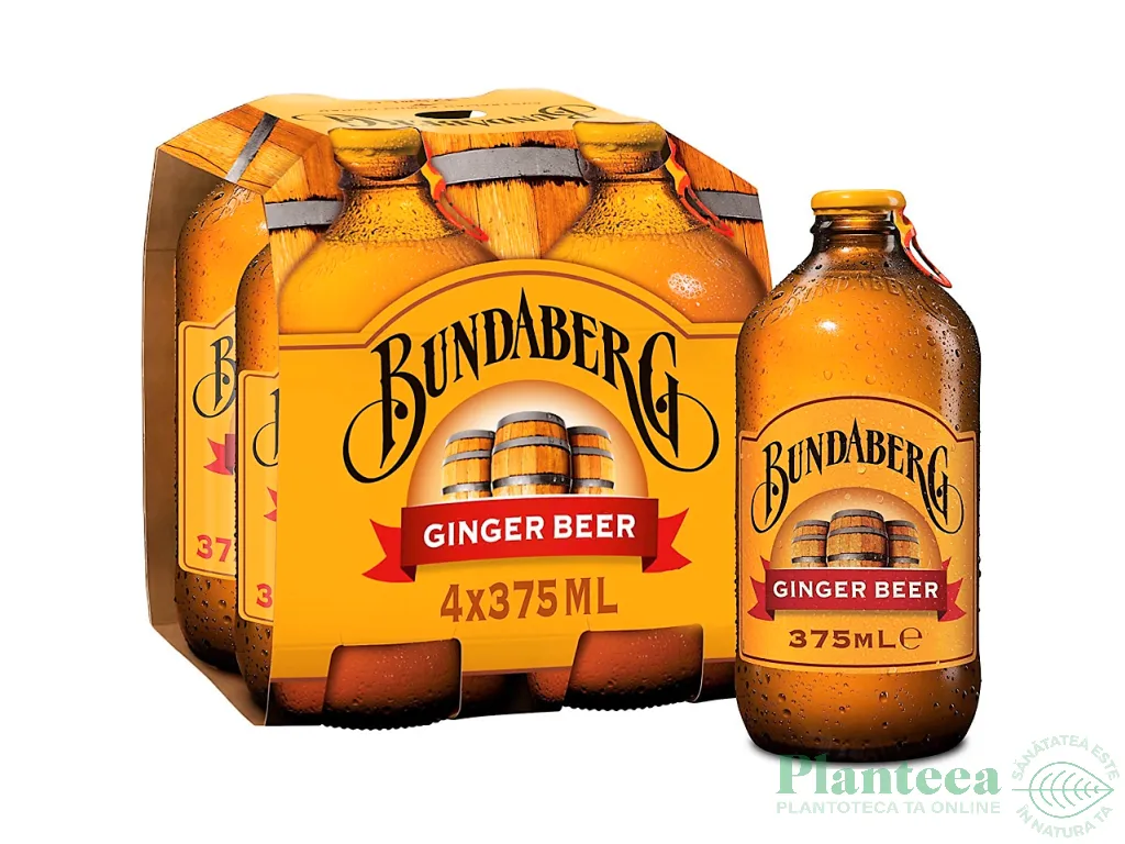 Bere ghimbir fara alcool bax 4x375ml - BUNDABERG