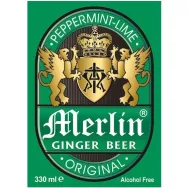 Bere ghimbir peppermint lime 330ml - MERLIN