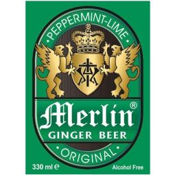 Bere ghimbir peppermint lime 330ml - MERLIN