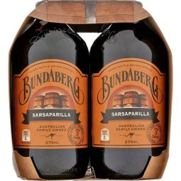 Bere root [sarsaparilla] fara alcool 4x375ml - BUNDABERG
