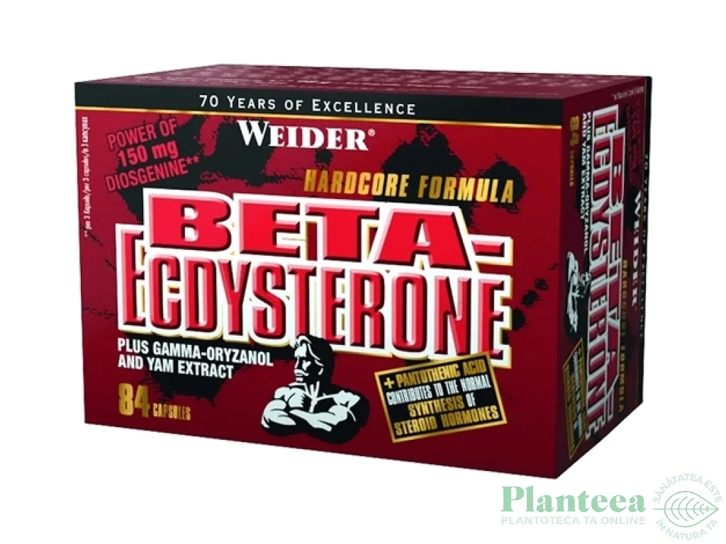 Beta ecdysterone 84cps - WEIDER