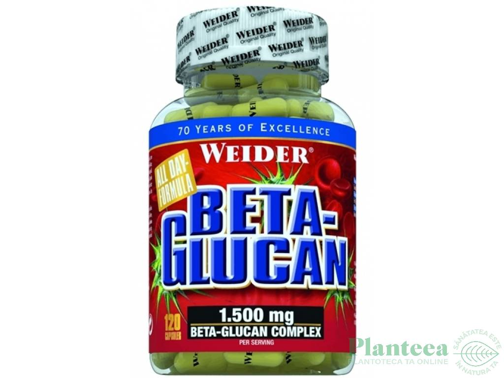 Beta glucan 120cps - WEIDER