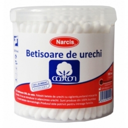 Betisoare urechi bumbac adulti 200b - NARCIS