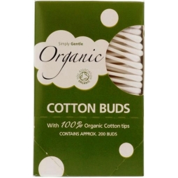 Betisoare urechi bumbac organic adulti 200b - MACDONALD TAYLOR