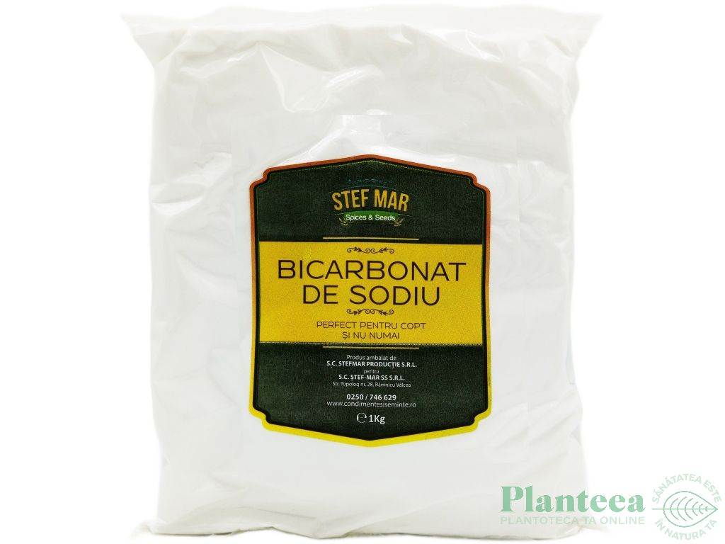 Bicarbonat sodiu 1kg - STEF MAR